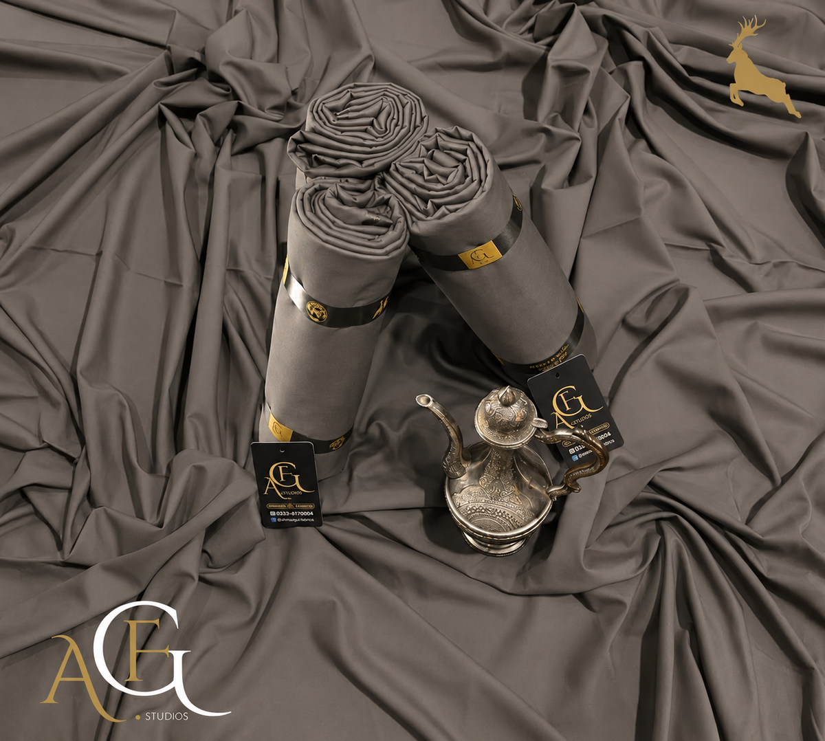 CLASSICAL PREMIUM MUGHALAI BOSKI (METAL GREY)