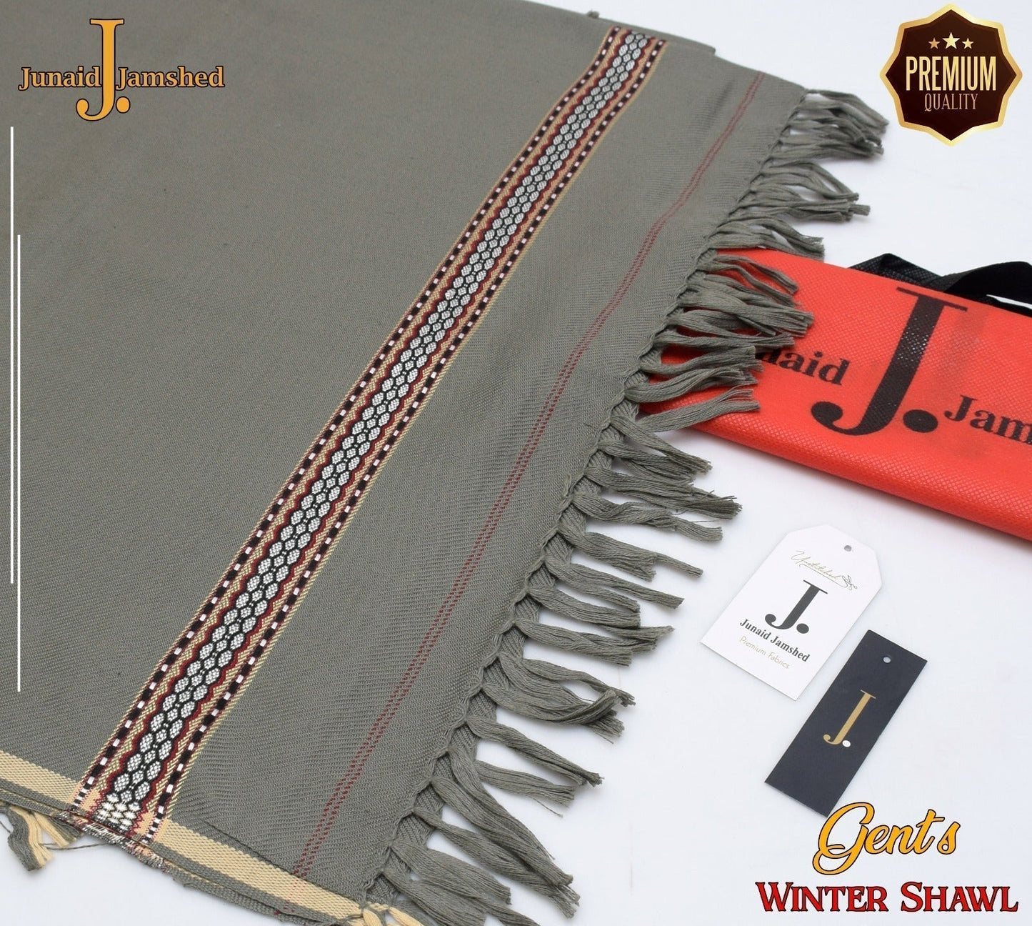 CLASSICAL PREMIUM WOOLEN J. MEN'S SHAWL | SLETI