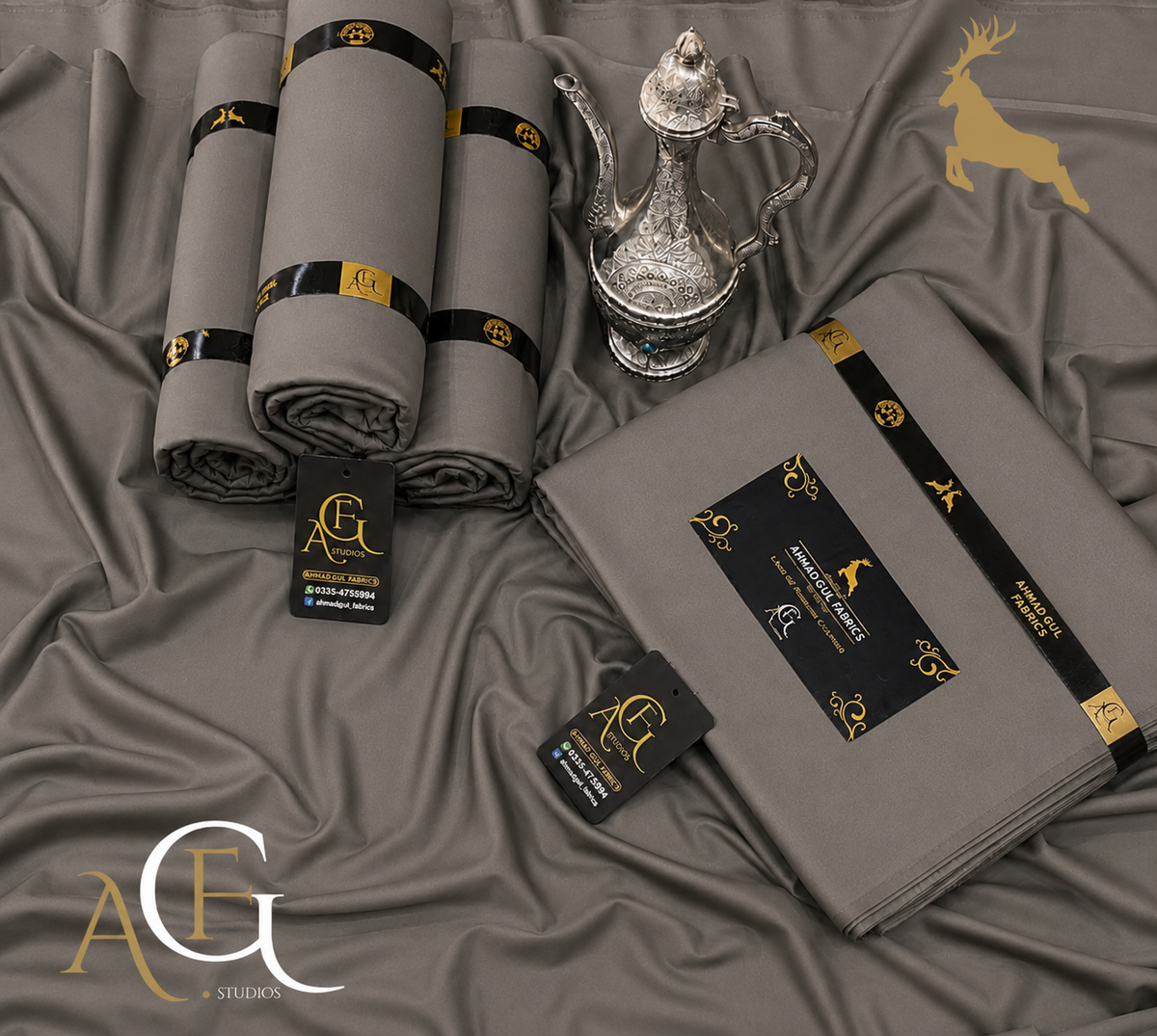 CLASSICAL PREMIUM MUGHALAI BOSKI (METAL GREY)