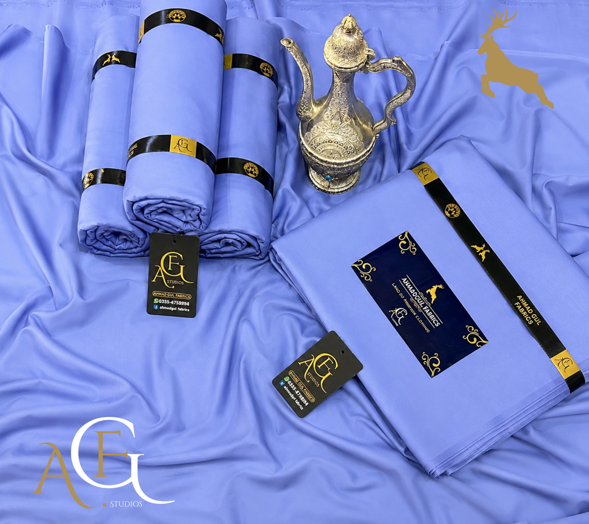 CLASSICAL PREMIUM MUGHALAI BOSKI (SKY BLUE)