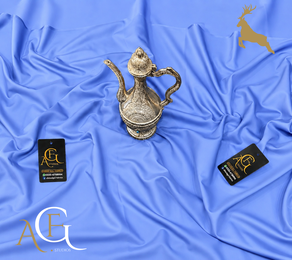 CLASSICAL PREMIUM MUGHALAI BOSKI (SKY BLUE)